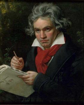 Joseph Karl Stieler : Ludwig von Beethoven
